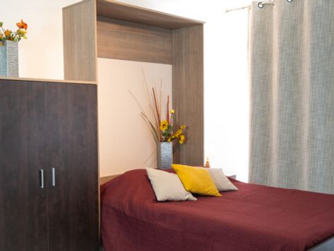 Studio 2 personnes - Chambre double studio confort