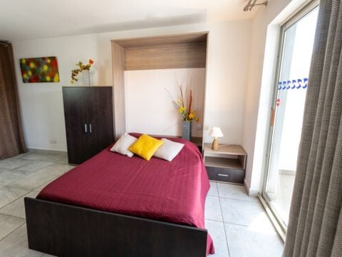 Studio 2 personnes - Chambre double studio confort