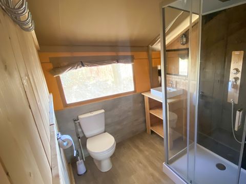 Tente en toile et en bois 4 personnes - Tente safari