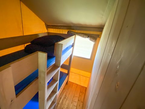 Tente en toile et en bois 4 personnes - Tente safari