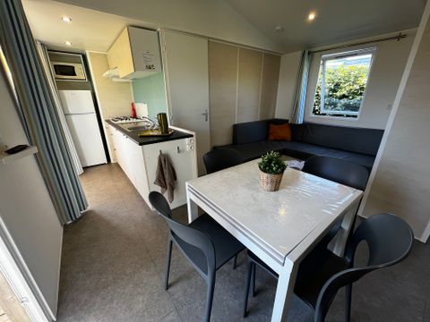 Mobilhome 6 personnes - Prestige - 3 chambres - 34m²