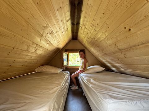 Tente en toile et en bois 2 personnes - Tente Bivouac - Sans sanitaire