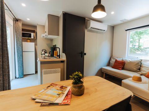 Mobilhome 10 personnes - Prestige Plus Suite avec Jacuzzi - 5 chambres