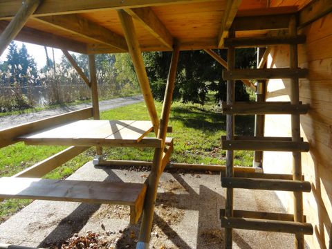 Tente 2 personnes - Bivouac sur pilotis