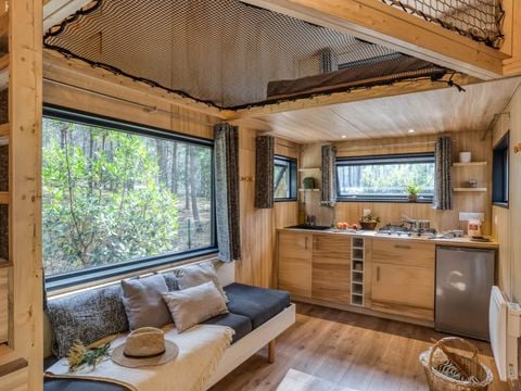 HÉBERGEMENT INSOLITE 4 personnes - Tiny house Confort - 2 chambres