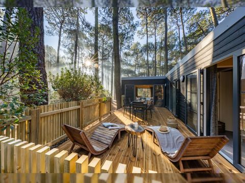 MOBILHOME 6 personnes - Tiny house Confort - 3 chambres - 2 salles d'eau