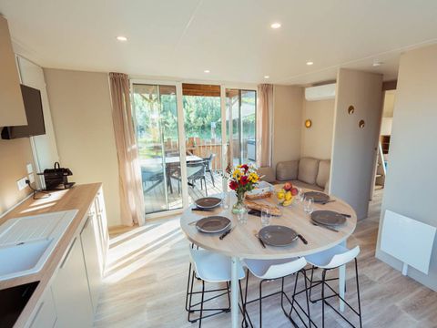 MOBILHOME 4 personnes - Exclusif - 2 chambres - 2 salles d'eau - Clim.