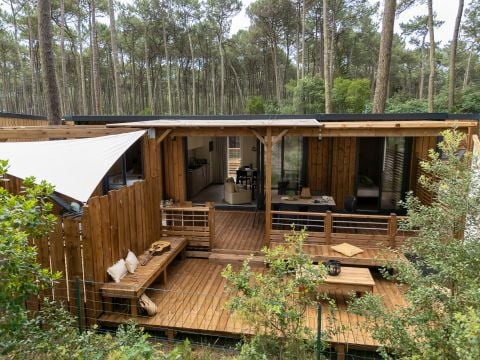 MOBILHOME 4 personnes - Exclusif - 2 chambres - 2 salles d'eau - Clim.