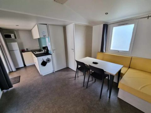 MOBILHOME 4 personnes - Mobil-Home DOGGY 3 Pièces 4 Personnes + TV