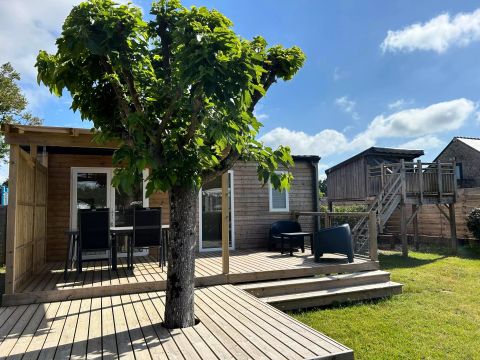 MOBILHOME 4 personnes - 3 Pièces 4 Personnes + Cabane Enfants + TV
