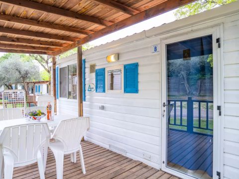 MOBILHOME 6 personnes - Mobil Home 3 Pièces 6 Personnes (5 adultes + 1 enfant -12 ans)