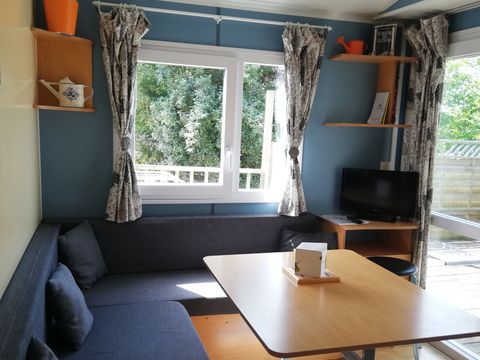 Mobilhome 4 personnes - Mobil home Terrasse Intégrée 40 - 2 chambres