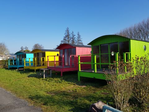 Hébergement 3 personnes - Les roulottes du lac Terre d'Auge