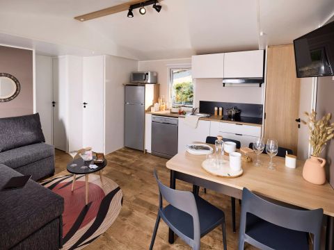 MOBILHOME 6 personnes - Mobil-home 4 Pièces 6 Personnes Climatisé