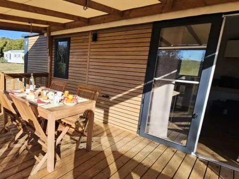 MOBILHOME 4 personnes - Mobil-home 3 Pièces 4 Personnes PMR Climatisé