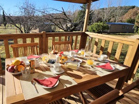 MOBILHOME 4 personnes - Mobil-home 3 Pièces 4 Personnes PMR Climatisé