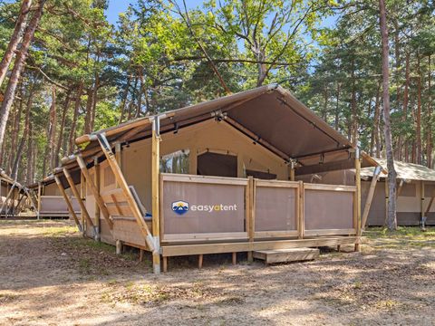 TENTE TOILE ET BOIS 5 personnes - Cikat - Safari tent Lodge (5P) TENTE TOILE ET BOIS 5 personnes - Cikat - Safari tent Lodge (5P)