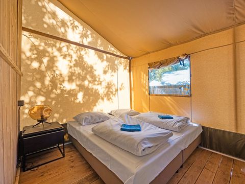 TENTE TOILE ET BOIS 5 personnes - Cikat - Safari tent Lodge (6P)