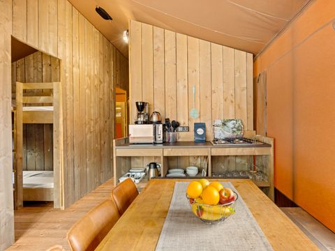 Tente en toile et en bois 5 personnes - Cikat - Safari tent Lodge - 6P