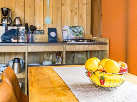 Tente en toile et en bois 5 personnes - Cikat - Safari tent Lodge - 6P
