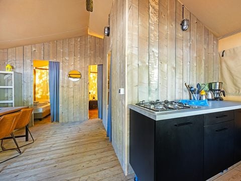 TENTE TOILE ET BOIS 5 personnes - Cikat - Safari tent Lodge (6P)