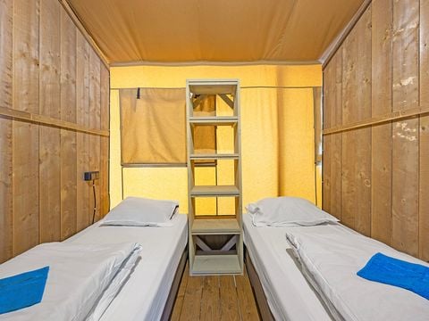 TENTE TOILE ET BOIS 5 personnes - Cikat - Safari tent Lodge (6P)