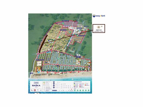 TENTE TOILE ET BOIS 5 personnes - Baska - Tente Safari Confort + climatisation