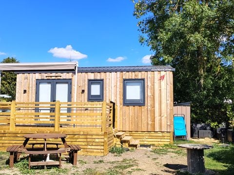 Mobilhome 4 personnes - Confort + 2 chambres terrasse intégrée