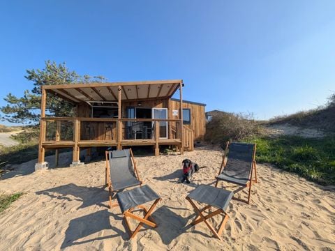MOBILHOME 4 personnes - Cabane vue mer