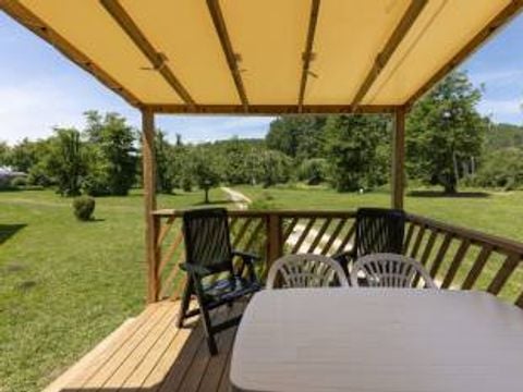MOBILHOME 5 personnes - CAMELEON + CLIM grande terrasse couverte