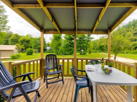 MOBILHOME 4 personnes - NEPTUNE terrasse couverte