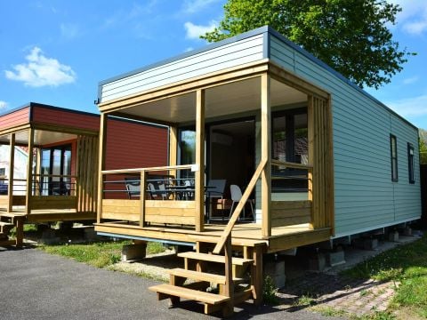 MOBILHOME 4 personnes - Living 3 Pièces 4 Personnes Climatisé + TV