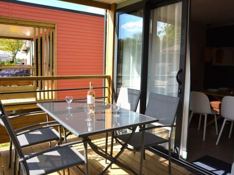 MOBILHOME 4 personnes - Living 3 Pièces 4 Personnes Climatisé + TV