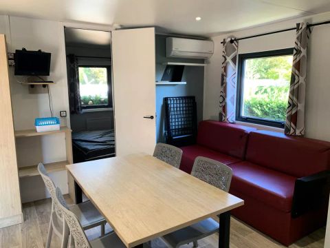 MOBILHOME 4 personnes - Acacia 3 Pièces 4 Personnes Climatisé + TV 2sdb