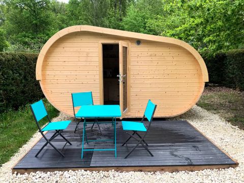 Hébergement 2 personnes - Cabane Hobbit 2 Personnes Sans Sanitaire Climatisée