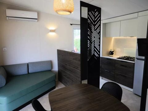 MOBILHOME 12 personnes - Le Carré des Tribus 4 mobil-homes 12 Personnes