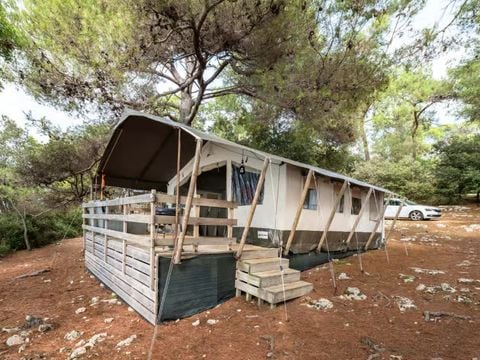 TENTE TOILE ET BOIS 5 personnes - Koversada Camping Resort - Tente Safari de luxe