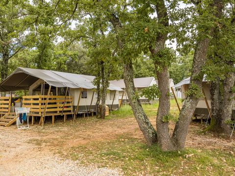 TENTE TOILE ET BOIS 5 personnes - Naturist Solaris - Tente Safari de luxe
