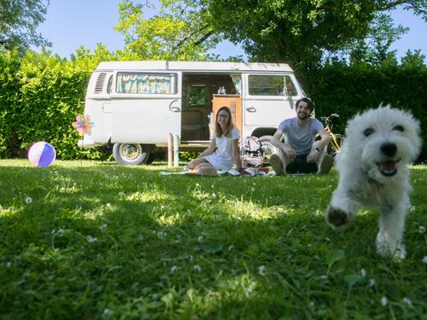 Emplacement - Emplacement Confort (tente, caravane ou camping-car - électricité 10A - superficie moyenne 120m²)