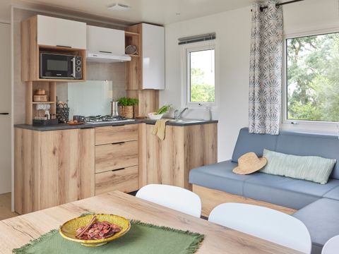 MOBILHOME 8 personnes - Prestige Smala - 4 chambres - 2 salles de bains - 2 WC - CLIM - TV + Lave vaisselle