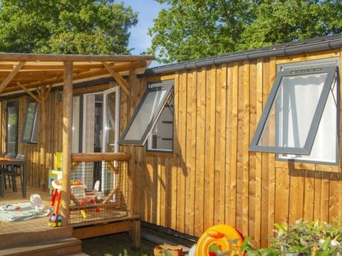 MOBILHOME 8 personnes - Prestige Smala - 4 chambres - 2 salles de bains - 2 WC - CLIM - TV + Lave vaisselle