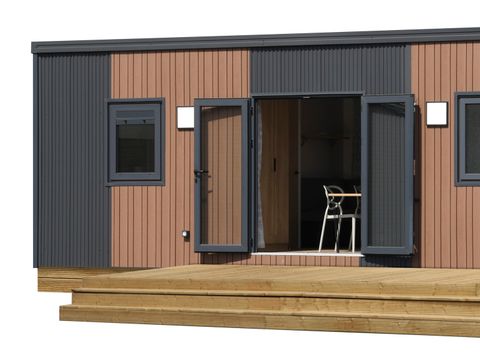 MOBILHOME 6 personnes - Prestige Trio - 3 chambres - 2 salles de bains - 2 WC - CLIM - TV + Lave vaisselle