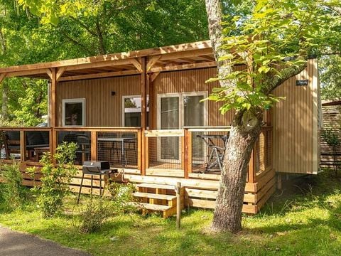 MOBILHOME 6 personnes - Mobil-home | Premium | 3 Ch. | 6 Pers. | Terrasse surélevée | 1 SDB | Clim.