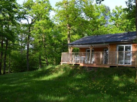 CHALET 4 personnes - Détente 2Ch. 4 / 6 pers (2 personnes supplémentaires possible contacter le camping)