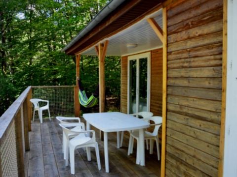 CHALET 7 personnes - Tribu 3ch - 7/9 pers (2 personnes supplémentaires possible contacter le camping)