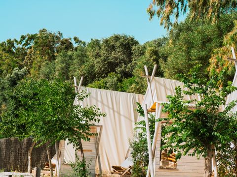 Tente en toile et en bois 2 personnes - KALA TENT