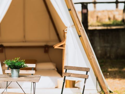 Tente en toile et en bois 2 personnes - KALA TENT