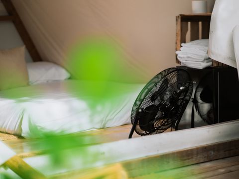 Tente en toile et en bois 4 personnes - SIROA TENT