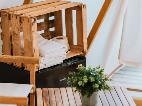 Tente en toile et en bois 4 personnes - BRUMA TENT