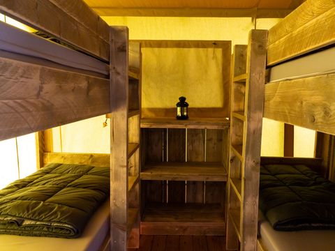 TENTE TOILE ET BOIS 6 personnes - Tente Lodge